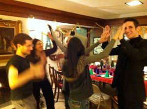 My Family Dancing on NYE 2010